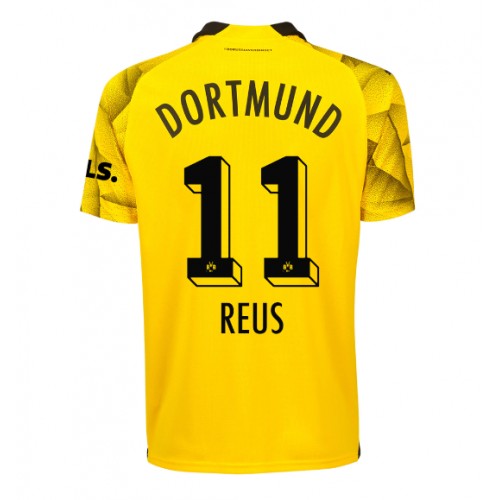 Pánský Fotbalový dres Borussia Dortmund Marco Reus #11 2023-24 Třetí Krátký Rukáv